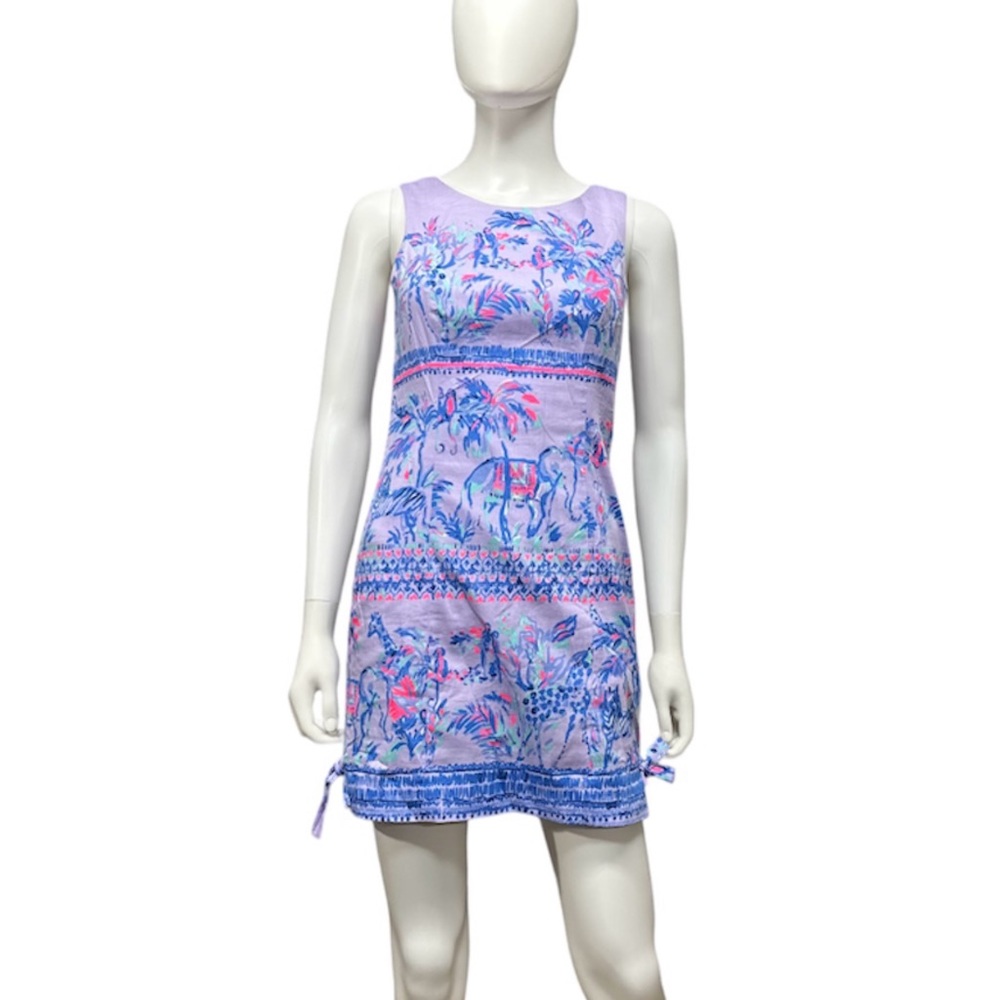 Lilly Pulitzer Mila Shift Dress in Verbena Fruity Monkey [5097]
